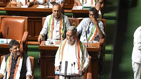ಬಜೆಟ್ ಮಂಡನೆ ವೇಳೆ ಸಿಎಂ ಸಿದ್ದರಾಮಯ್ಯ