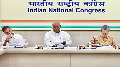 ರಾಹುಲ್, ಖರ್ಗೆ, ಸೋನಿಯಾ ಸಾಂದರ್ಭಿಕ ಚಿತ್ರ