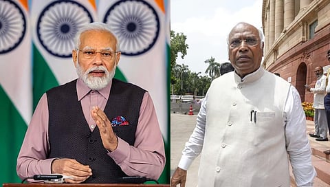 Narendra Modi - Mallikarjun Kharge