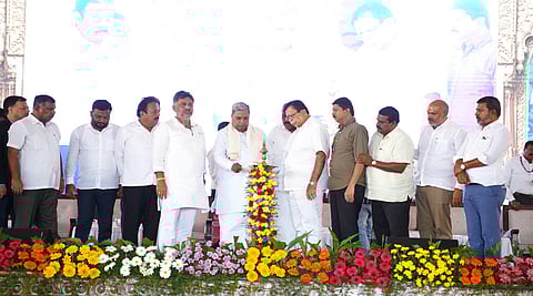 ಸಿಎಂ ಸಿದ್ದರಾಮಯ್ಯ, ಡಿಸಿಎಂ ಡಿಕೆ ಶಿವಕುಮಾರ್ ಮತ್ತಿತರರು