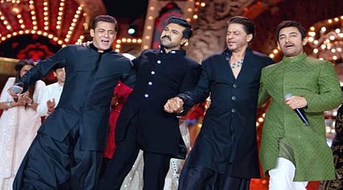 ಸಲ್ಮಾನ್,ಶಾರೂಖ್, ಅಮೀರ್ ಖಾನ್ ಗಳೊಂದಿಗೆ ರಾಮ್ ಚರಣ್ ನೃತ್ಯ