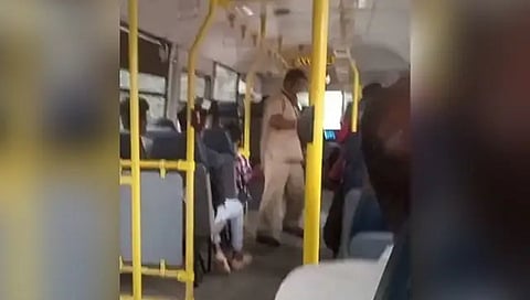 ಬಿಎಂಟಿಸಿ ಬಸ್ ನಲ್ಲಿ ಮಹಿಳೆ ಮೇಲೆ ಹಲ್ಲೆ