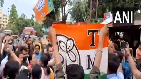 Clashes break out between TMC, BJP workers in Kolkata ahead of Modi's rally