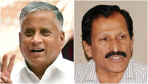ವಿ. ಸೋಮಣ್ಣ ಮತ್ತು ಎಸ್.ಪಿ ಮುದ್ದ ಹನುಮೇಗೌಡ
