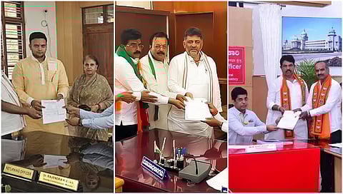 ಯದುವೀರ್ ಒಡೆಯರ್- ಸ್ಟಾರ್ ಚಂದ್ರು - ಪಿಸಿ ಮೋಹನ್