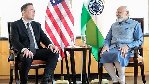 Elon Musk-PM Modi