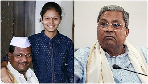 ಮಗಳೊಂದಿಗೆ ನಿರಂಜನ್ ಹಾಗೂ ಸಿದ್ದರಾಮಯ್ಯ