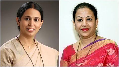 ಲಕ್ಷ್ಮಿ ಹೆಬ್ಬಾಳ್ಕರ್ ಮತ್ತು ಮಂಗಳಾ ಅಂಗಡಿ