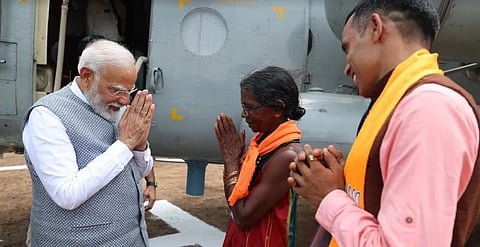 PM Modi meets mohini gowda
