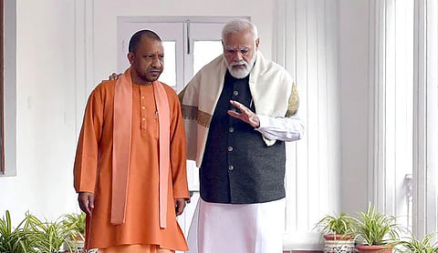 Yogi Adityanath-PM Modi