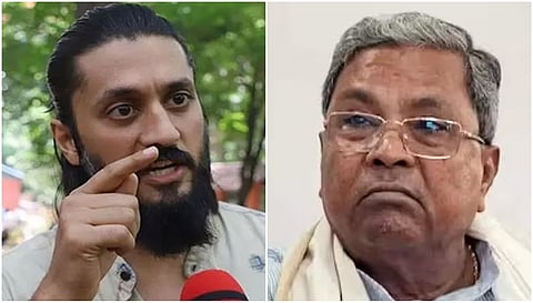 ನಟ ಚೇತನ್-ಸಿದ್ದರಾಮಯ್ಯ