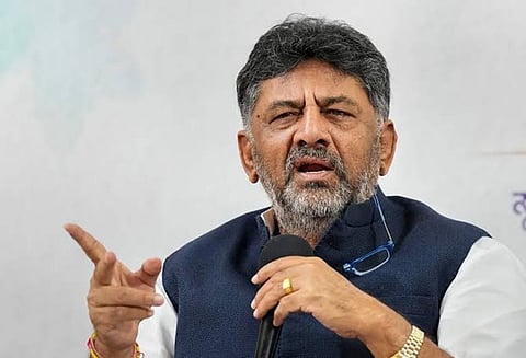 File pic DK Shivakumar