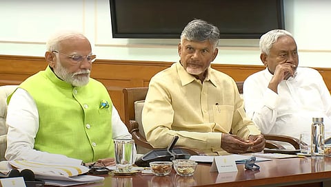 Narendra Modi- Chandrababu Naidu-Nitish Kumar