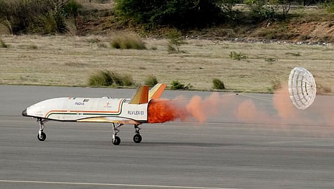 RLV Pushpak safe landing at Chitradurga ATR