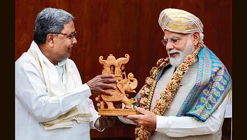 ಸಿದ್ದರಾಮಯ್ಯ ಮತ್ತು ನರೇಂದ್ರ ಮೋದಿ (ಸಂಗ್ರಹ ಚಿತ್ರ)