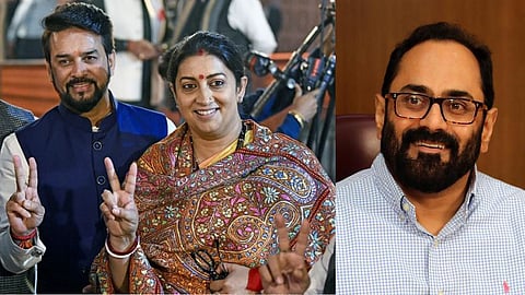 Modi Cabinet ನಿಂದ ಸ್ಮೃತಿ ಇರಾನಿ, ಅನುರಾಗ್ ಠಾಕೂರ್ ಔಟ್!