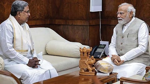 CM Siddaramaiah Writes PM Modi