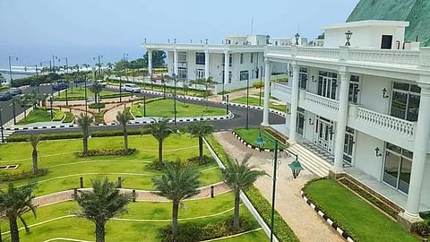 secret of palaces on Rushikonda
