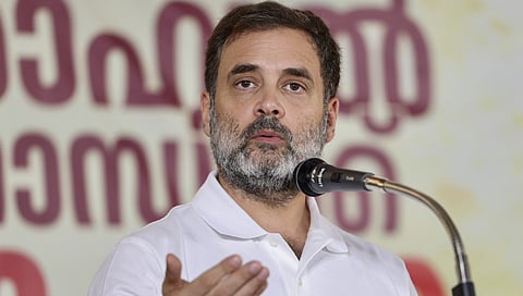 ಕಾಂಗ್ರೆಸ್ ಸಂಸದ ರಾಹುಲ್ ಗಾಂಧಿ ಮಲಪ್ಪುರಂನಲ್ಲಿ ಸಾರ್ವಜನಿಕ ಸಭೆಯನ್ನುದ್ದೇಶಿಸಿ ಮಾತನಾಡಿದರು.