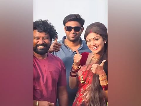 'ಕೆಡಿ' ಶೂಟಿಂಗ್ ಸೆಟ್ ನಲ್ಲಿ ಶಿಲ್ಪಾ ಶೆಟ್ಟಿ