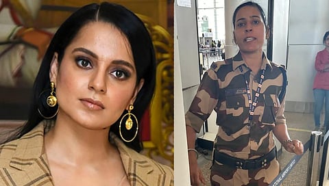 ಕಂಗನಾ ರಣಾವತ್ - ಸಿಐಎಸ್ಎಫ್ ಮಹಿಳಾ ಪೇದೆ
