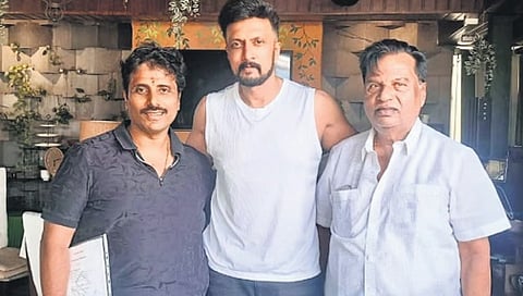 ಸುದೀಪ್, ಸಂದೇಶ್ ಮತ್ತು ಸಂದೇಶ್ ನಾಗರಾಜ್