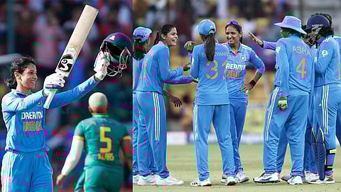 India Women beat South Africa women by 143 runs