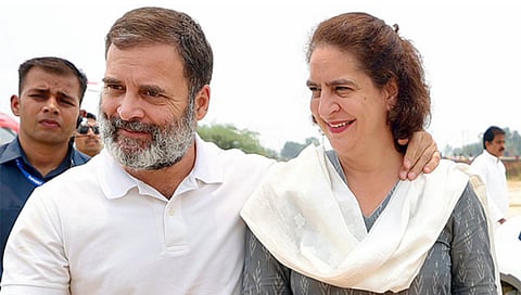 Rahul gandhi and Priyank gandhi