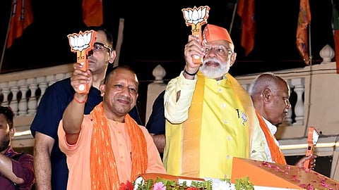 UP CM Yogi Adityanath-PM Modi