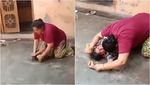 ಹರಿದ್ವಾರದಲ್ಲೊಂದು ಆಘಾತಕಾರಿ ಘಟನೆ: 8 ವರ್ಷದ ಮಗನಿಗೆ ಮನ ಬಂದಂತೆ ಥಳಿಸಿದ ತಾಯಿ; ವಿಡಿಯೋ ವೈರಲ್