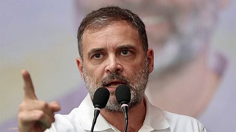 opposition leader Rahul Gandhi