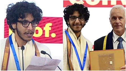 ಘಟಿಕೋತ್ಸವದಲ್ಲಿ ಪ್ರಶಸ್ತಿ ಸ್ವೀಕರಿಸಿ ಮಾತನಾಡಿದ ಐಐಟಿ ಮದ್ರಾಸ್ ಪದವೀಧರ ಧನಂಜಯ್ ಬಾಲಕೃಷ್ಣನ್