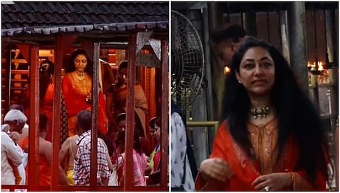 ಕೊಲ್ಲೂರು ಮೂಕಾಂಬಿಕ ದೇವಿ ಸನ್ನಿಧಿಯಲ್ಲಿ ದರ್ಶನ್ ಪತ್ನಿ ವಿಜಯಲಕ್ಷ್ಮಿ