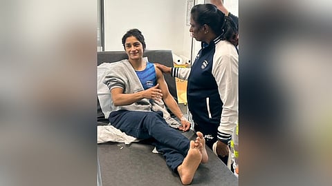 Vinesh Phogat hospitalized