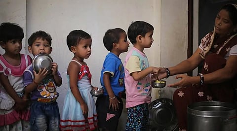 kids underweight in Gujarat