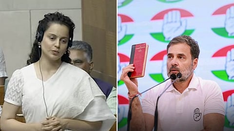 ಕಂಗನಾ ರಣಾವತ್, ರಾಹುಲ್ ಗಾಂಧಿ