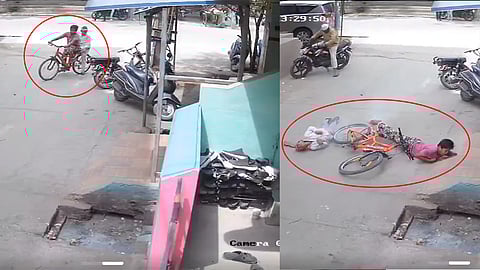 Two students caught between live wires hanging on streets of Kadapa