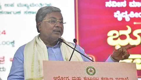 ಸಿಎಂ ಸಿದ್ದರಾಮಯ್ಯ