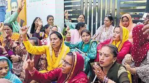 ಬಿಜೆಪಿ ಕಾರ್ಯಕರ್ತರ ಪ್ರತಿಭಟನೆ