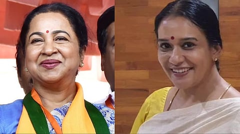 ಹಿರಿಯ ನಟಿಯರಾದ ರಾಧಿಕಾ ಶರತ್ಕುಮಾರ್ ಮತ್ತು ಮಾಲಾ ಪಾರ್ವತಿ