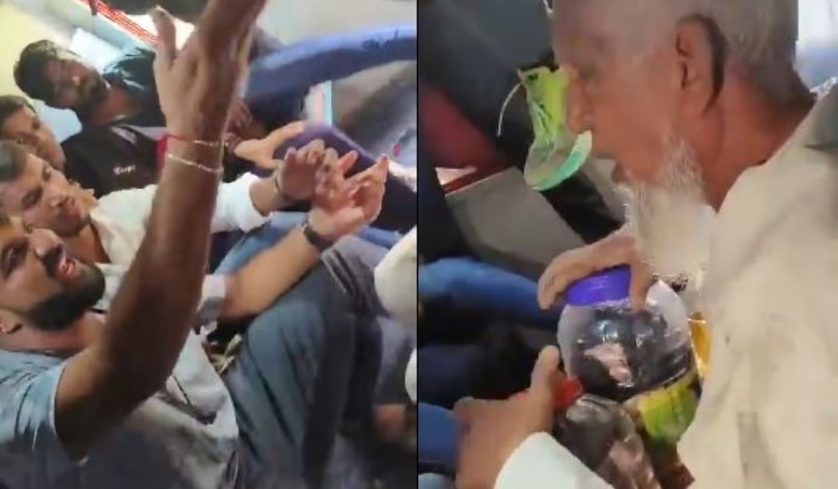 Four held for assault of elderly Muslim man on train