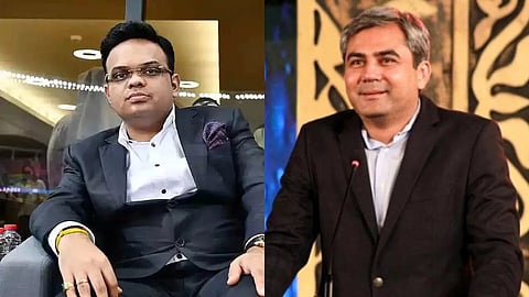 Jay Shah-Pakistan Cricket Board chief Mohsin Naqvi