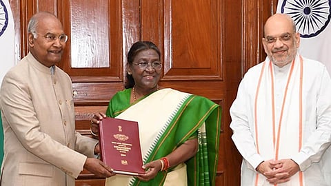 ರಾಮನಾಥ ಕೋವಿಂದ್-ದ್ರೌಪದಿ ಮುರ್ಮು-ಅಮಿತ್ ಶಾ