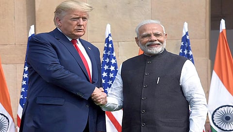 ಡೊನಾಲ್ಡ್ ಟ್ರಂಪ್ ಮತ್ತು ಪ್ರಧಾನಿ ನರೇಂದ್ರ ಮೋದಿ(ಸಂಗ್ರಹ ಚಿತ್ರ)
