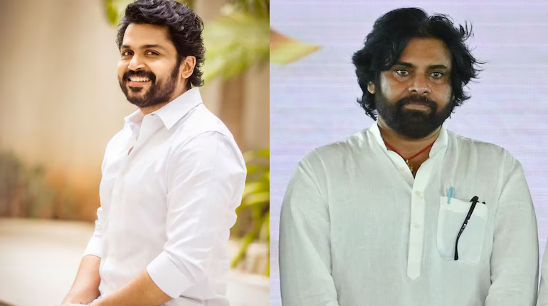 Actor Karthi- Pawan Kalyan