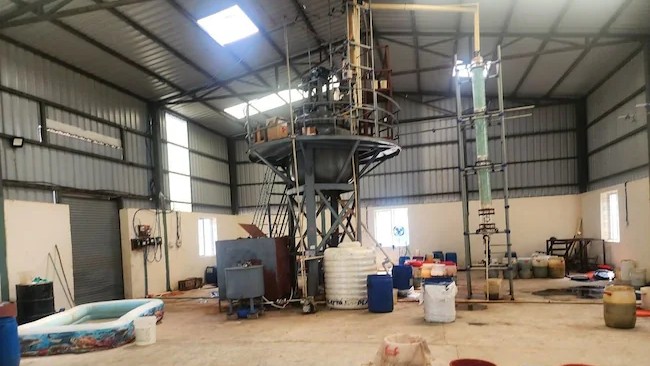 Drugs Seized From Factory Near Bhopal