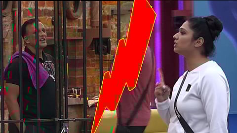 Actress Hamsa fight with Lawyer Jagadish