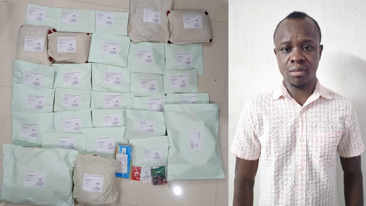 Nigerian national arrested with drugs