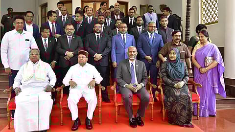 CM Siddaramaiah meets Maldives president