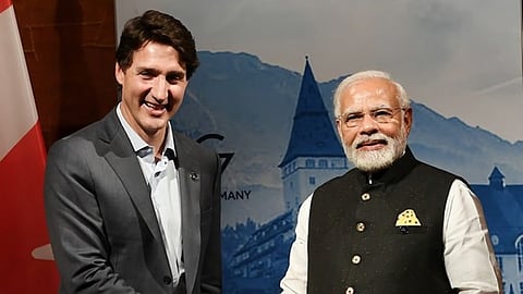 Justin Trudeau-Narendra Modi
